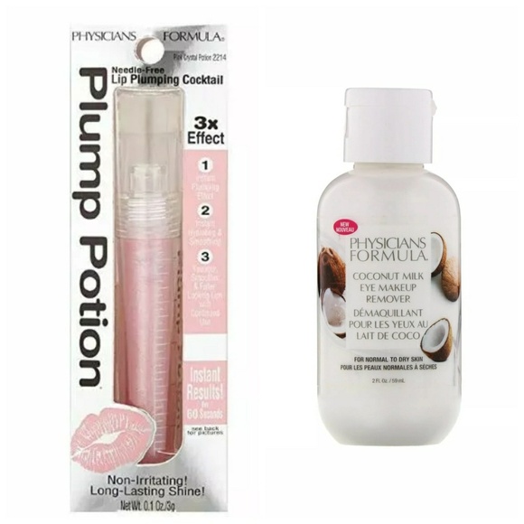 Lot of 2 Lip Plum Potion + Coconut Milk Eye makeup - Picture 1 of 5